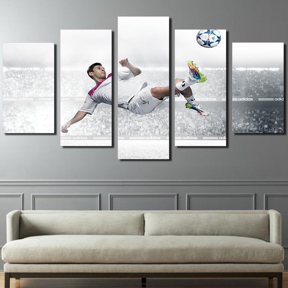 Messi And His Magic – Sport Canvas Wall Art