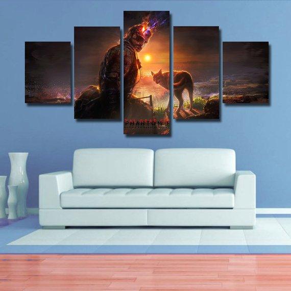 Metal Gear Solid V Gaming Canvas Wall Art