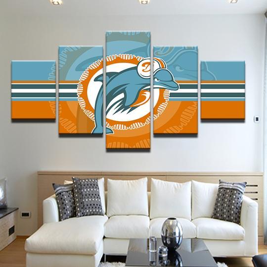 Miami Dolphins 2 – Sport Canvas Wall Art