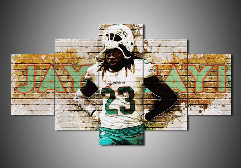 Miami Dolphins – Jay Ajayi – Sport Canvas Wall Art