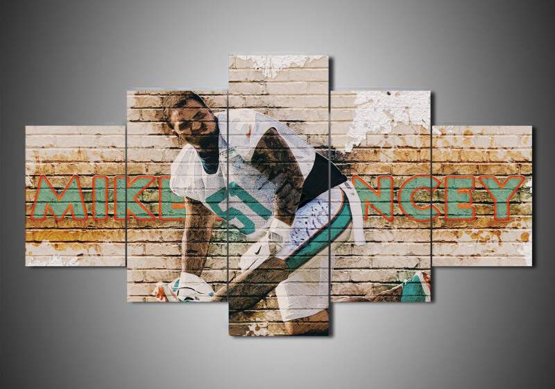 Miami Dolphins – Mike Pouncey – Sport Canvas Wall Art