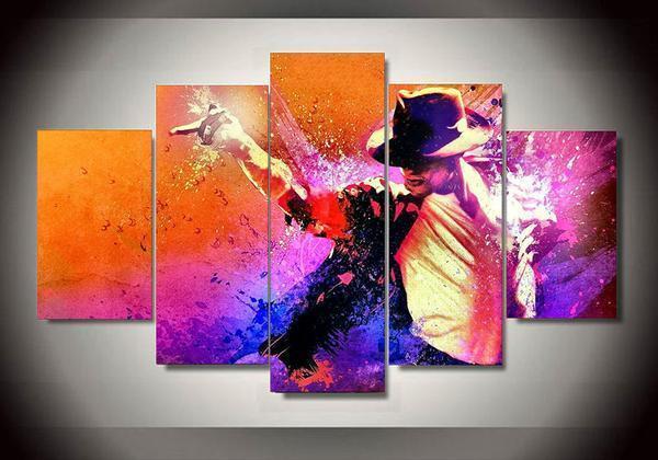 Michael Jackson 1 – Music Canvas Wall Art