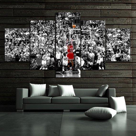 Michael Jordan 02 – Famous Person Canvas Wall Art
