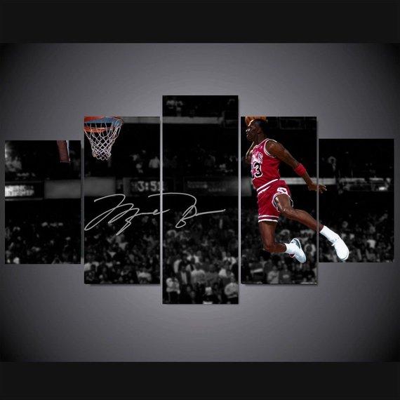 Michael Jordan – Famous Person Canvas Wall Art