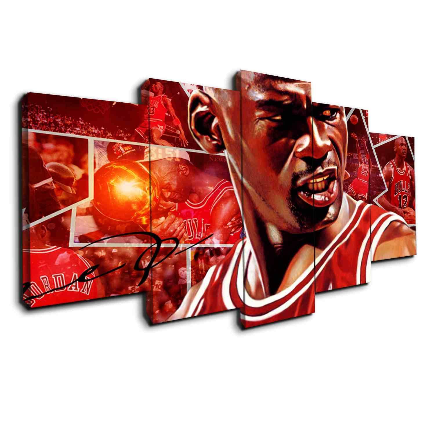 Michael Jordan The Legend – Sport Canvas Wall Art