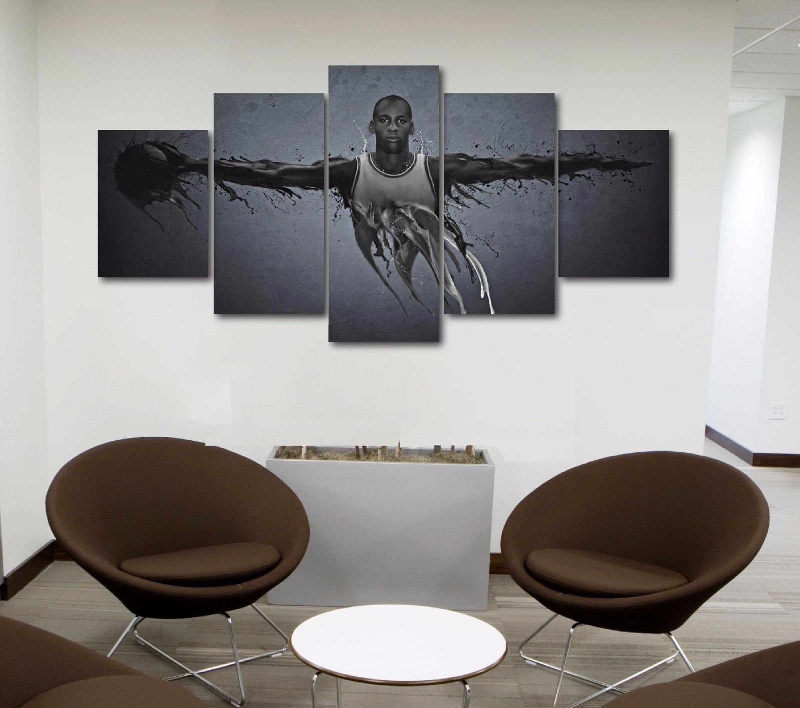 Michael Jordan Wing Sport Canvas Wall Art