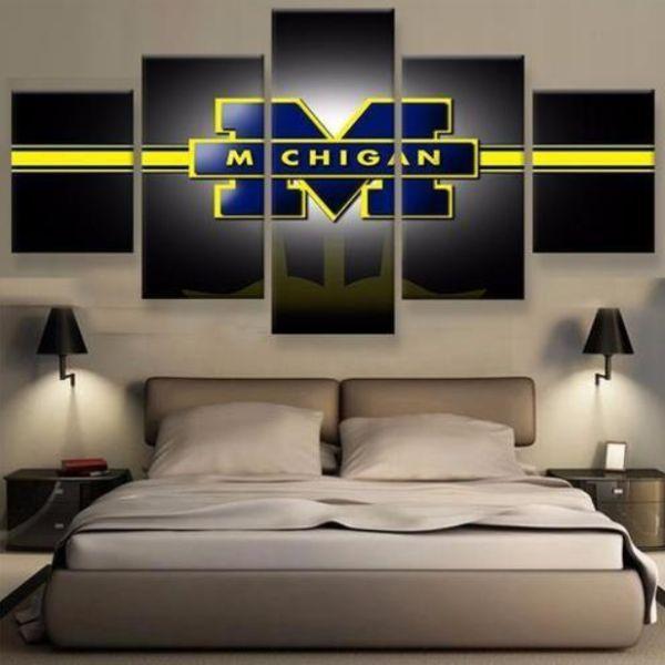Michigan Club – Sport Canvas Wall Art