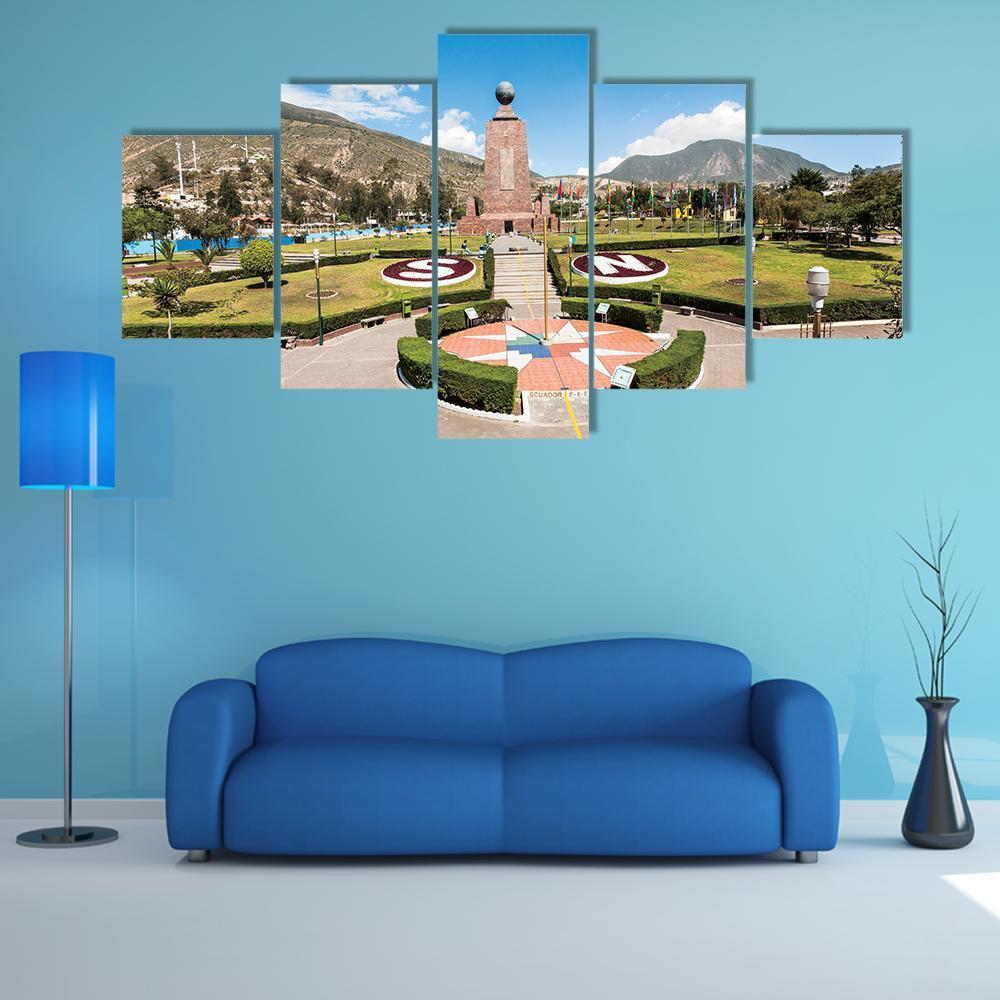 Middle Of The World Monument – Nature Canvas Wall Art