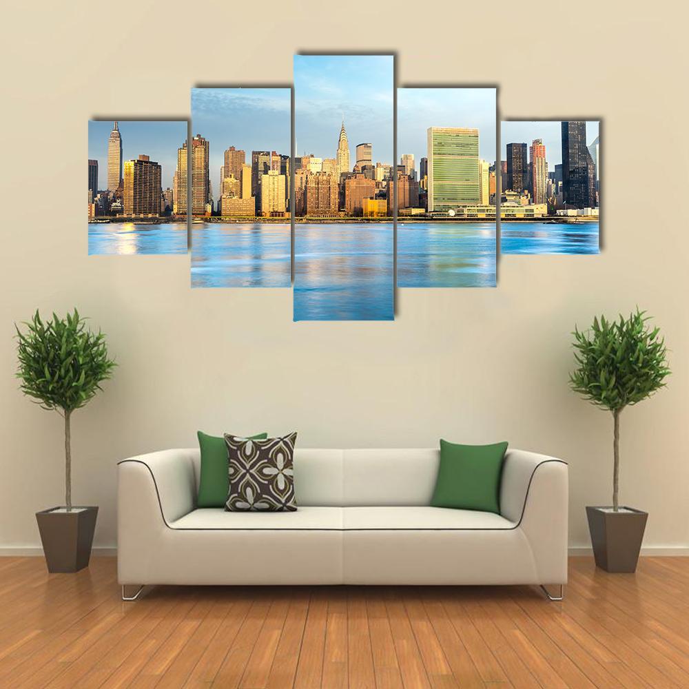 Midtown Manhattan Skyline – Nature Canvas Wall Art