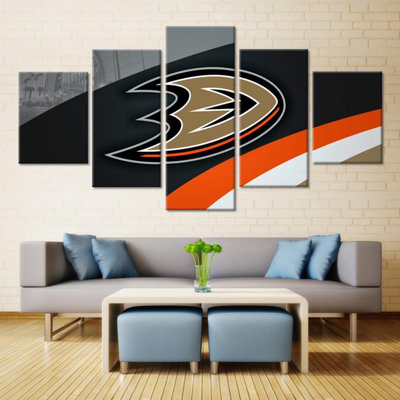 Mighty Ducks NHL Team Classic – Sport Canvas Wall Art