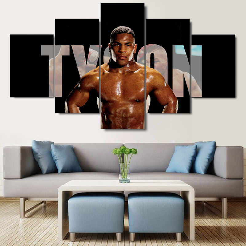 Mike Tyson Boxing – Sport Canvas Wall Art