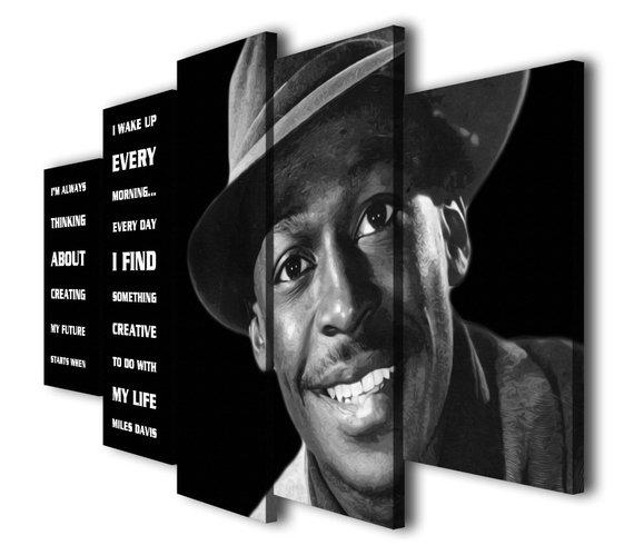 Miles Davis – Famous Person Canvas Wall Art