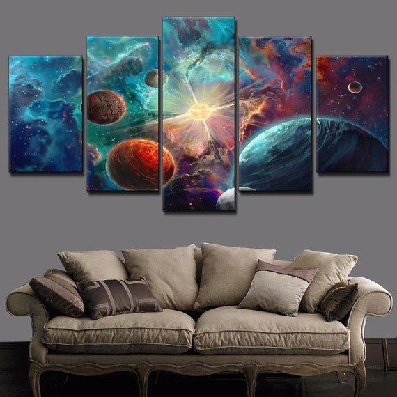Milky Way 1 – Space Canvas Wall Art