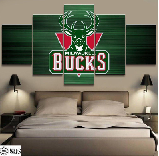 Milwaukee Bucks Basketball – Sport Canvas Wall Art