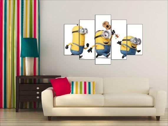 Minions 1 – Cartoon Canvas Wall Art