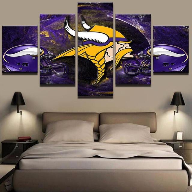 Minnesota Vikings 3 – Sport Canvas Wall Art