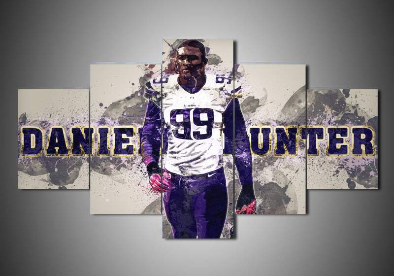 Minnesota Vikings – Danielle Hunter – Sport Canvas Wall Art
