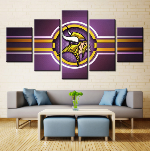 Minnesota Vikings Poster Sport – Sport Canvas Wall Art