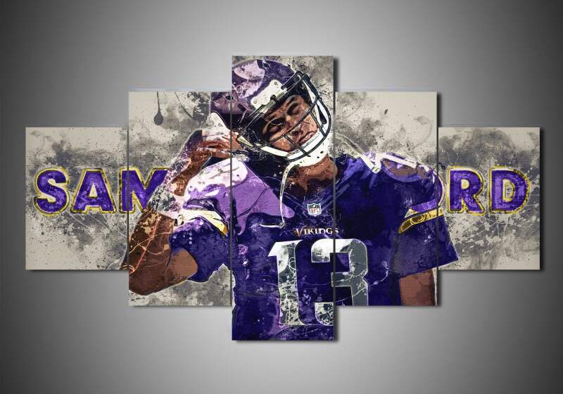 Minnesota Vikings – Sam Bradford – Sport Canvas Wall Art