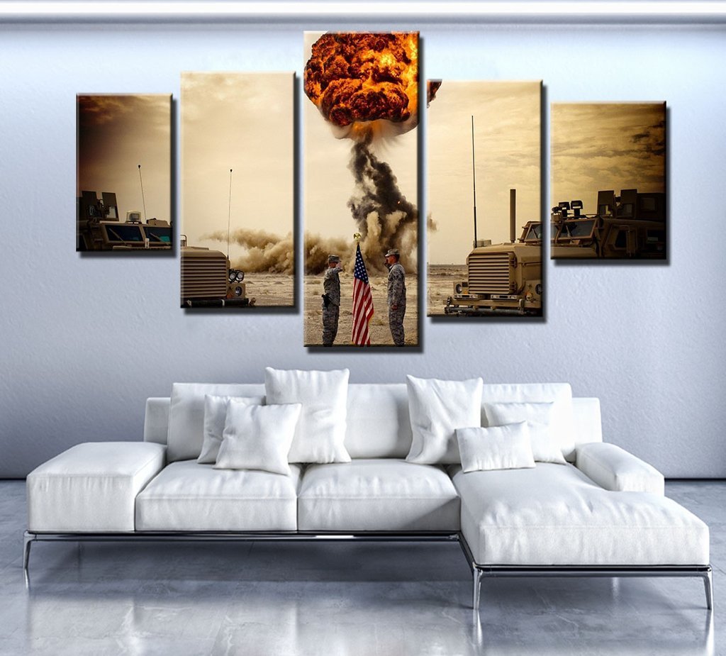 Mission Accomplished – Army Canvas Wall Art