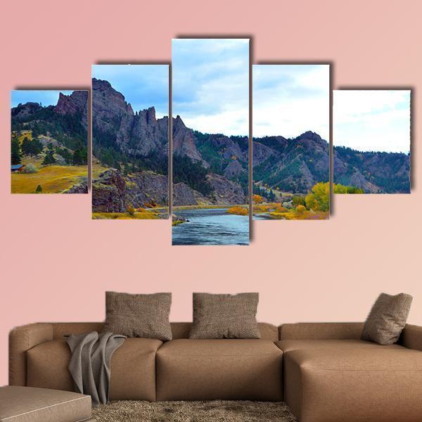 Missouri River Colors – Nature Canvas Wall Art