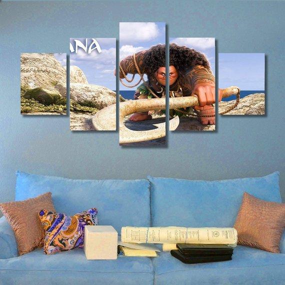 Moana 01 – Movie Canvas Wall Art