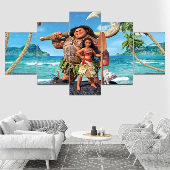 Moana- Movie Canvas Wall Art