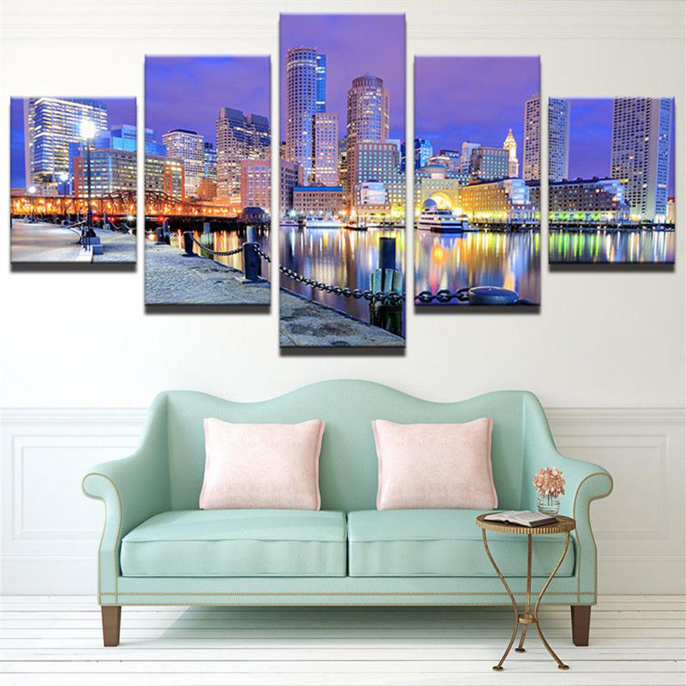 Modern City Views – Nature Canvas Wall Art