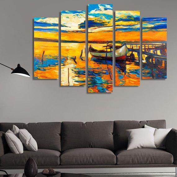 Modern Impressionist 03 – Abstract Canvas Wall Art