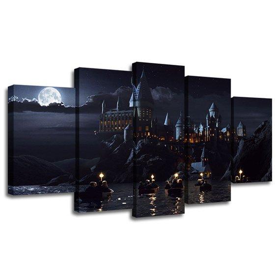 Modular Harry Potter Castles – Movie Canvas Wall Art