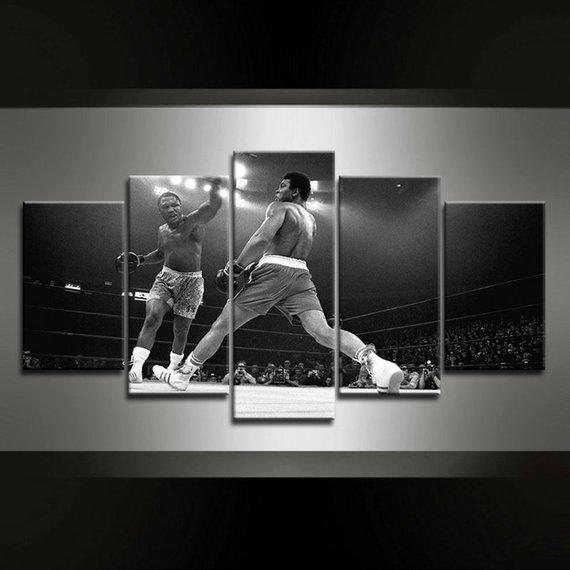 Mohamed Ali Boxing Match – Sport Canvas Wall Art