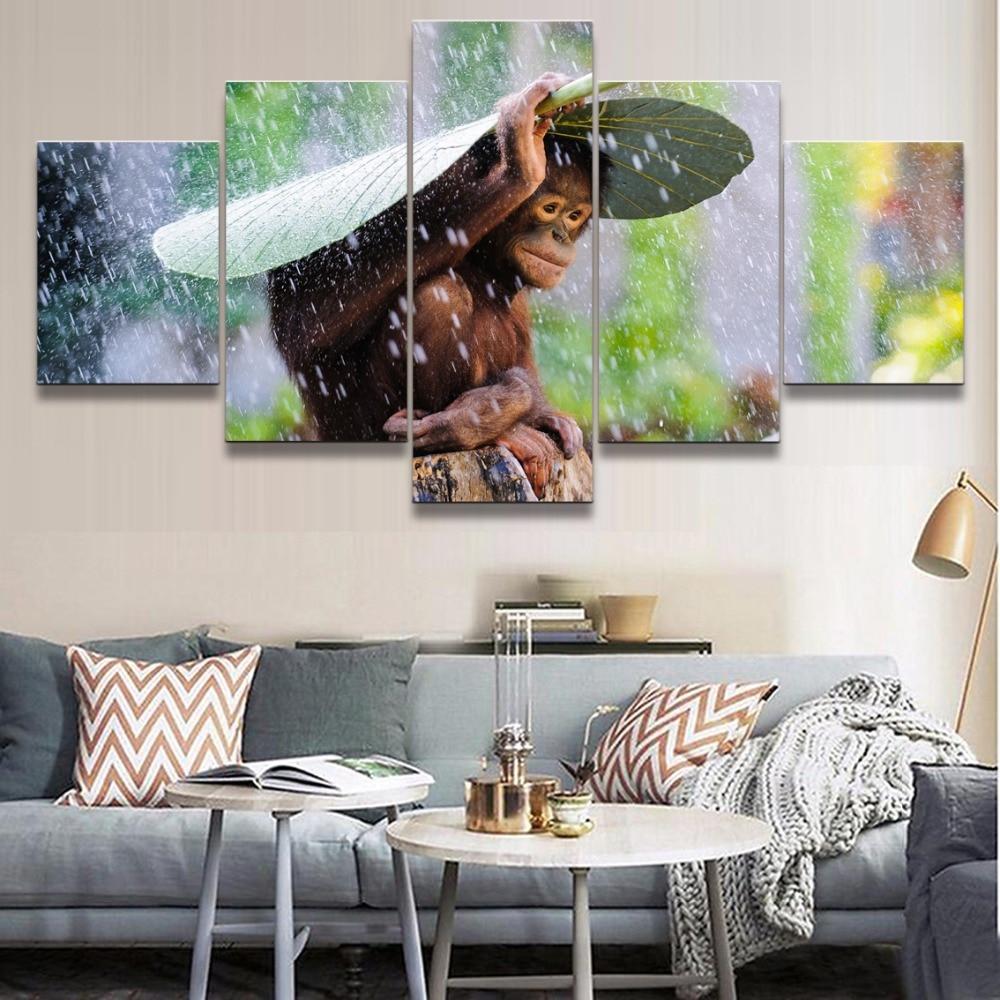 Monkey 1 – Animal Canvas Wall Art