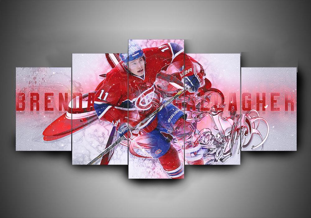 Montreal Canadiens – Brendan Gallagher – Sport Canvas Wall Art