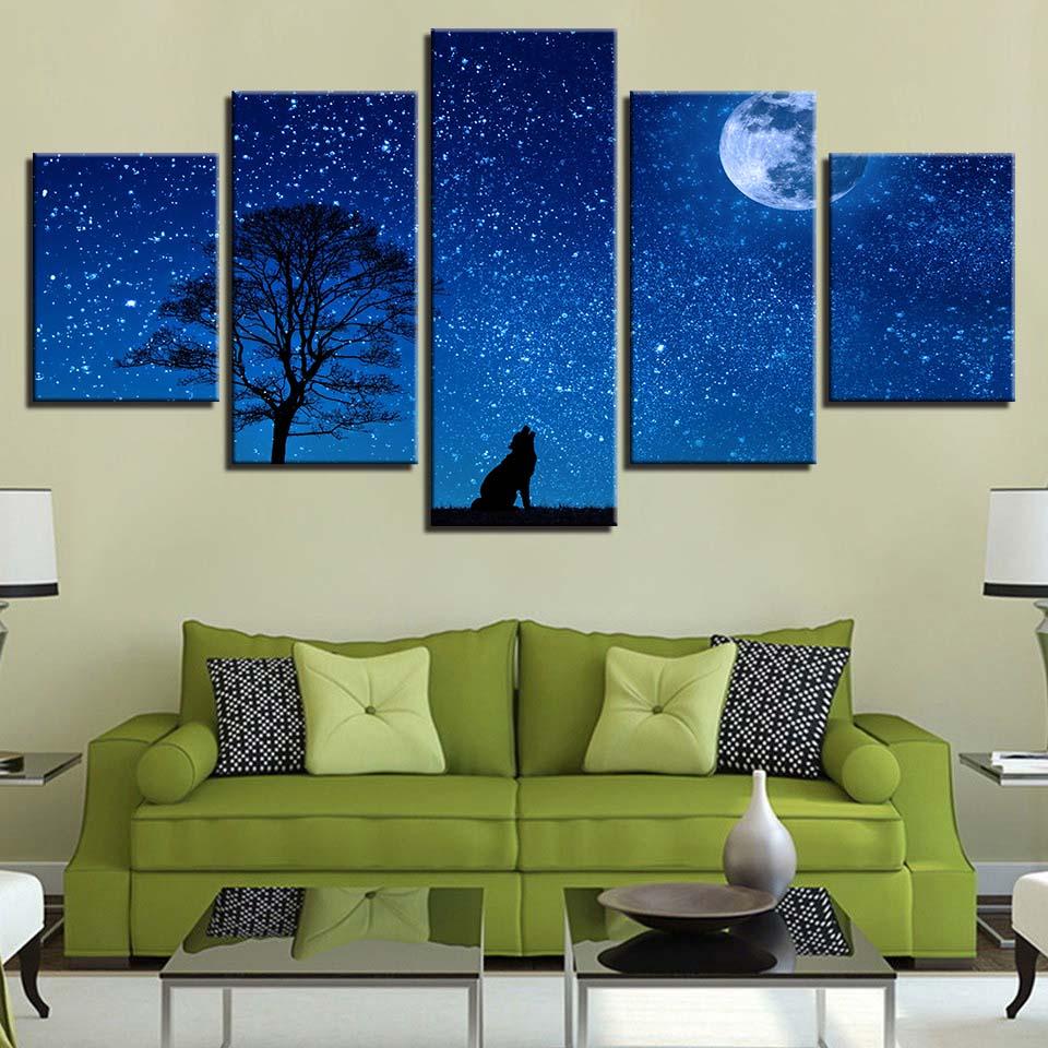 Moon 9 – Space Canvas Wall Art