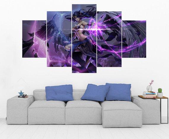 Morgana – League Of Legends – Gaiming Canvas Wall Art