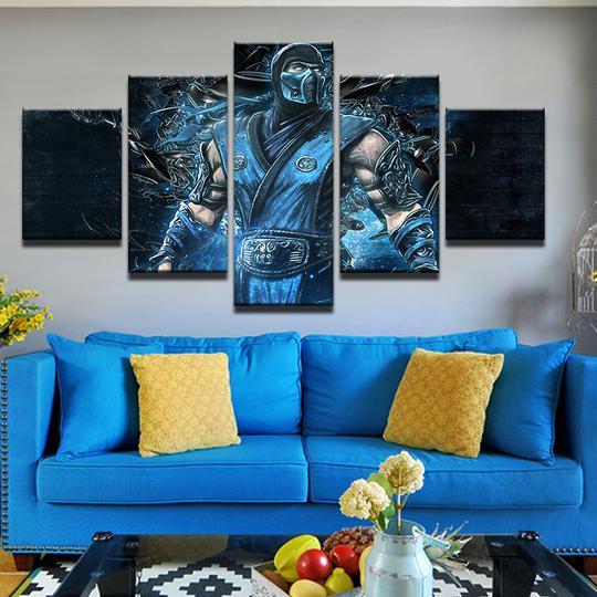 Mortal Kombat Sub Zero – Movie Canvas Wall Art