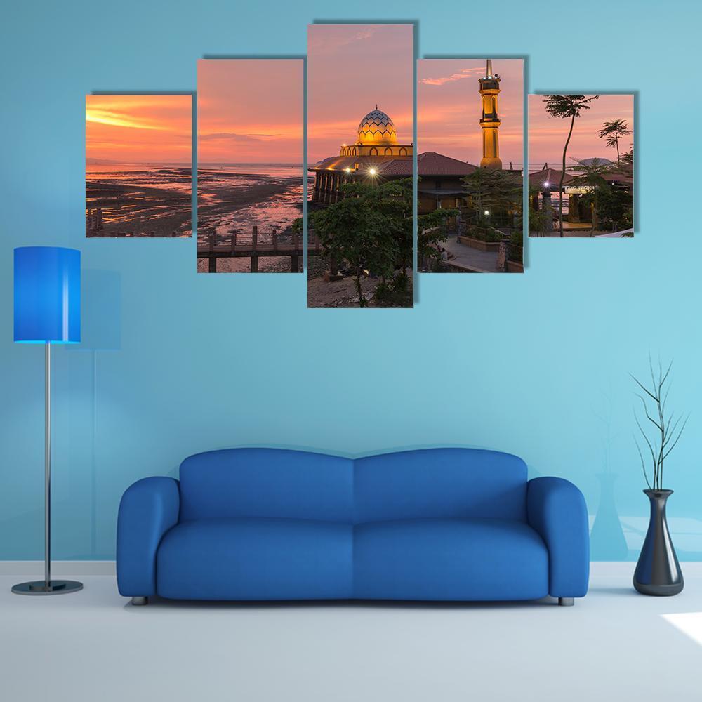 Mosque Al-Hussain – Nature Canvas Wall Art