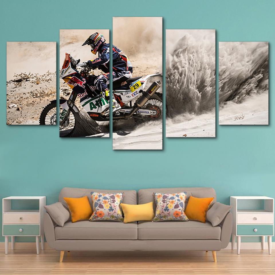 Motocross Motorcycle – Automative Canvas Wall Art