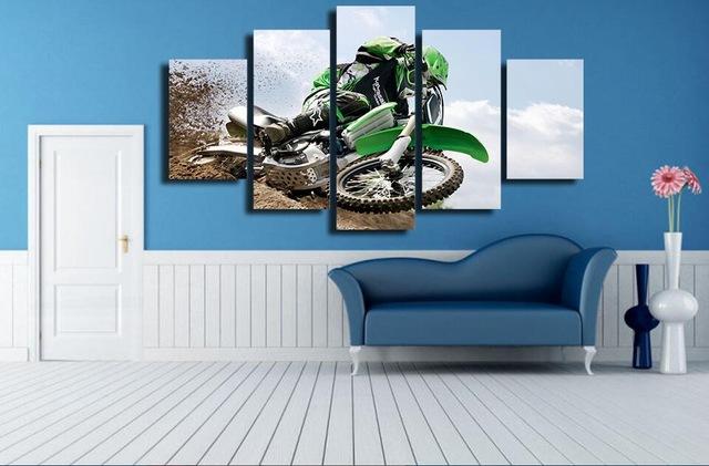 Motocross Racing – Sport Canvas Wall Art