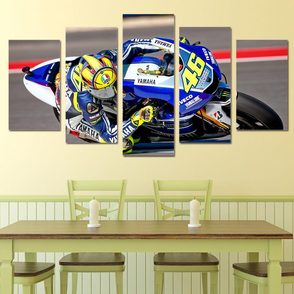 Motocycle Racing – Automative Canvas Wall Art