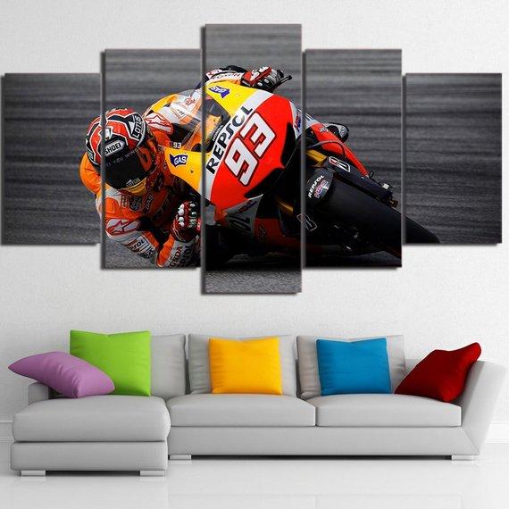 Motorcycle 1 – Sport Canvas Wall Art