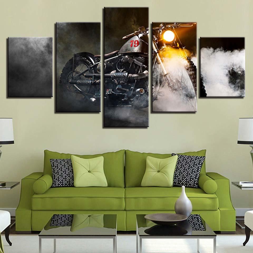 Motorcycle 11 – Automative Canvas Wall Art