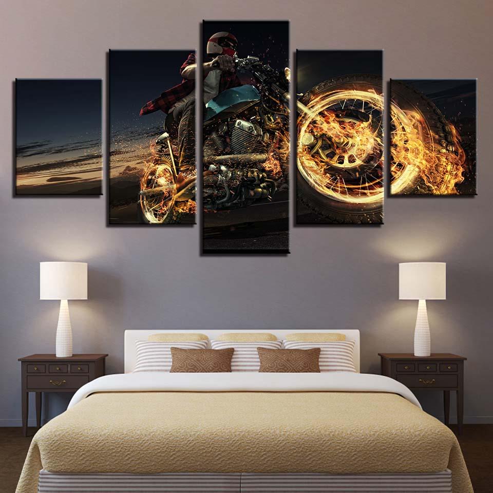 Motorcycle 16 – Automative Canvas Wall Art