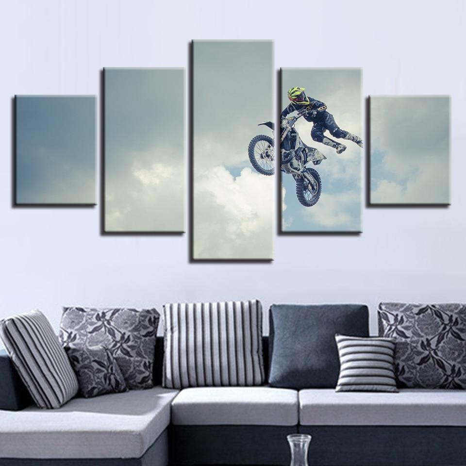 Motorcycle 75 – Automative Canvas Wall Art