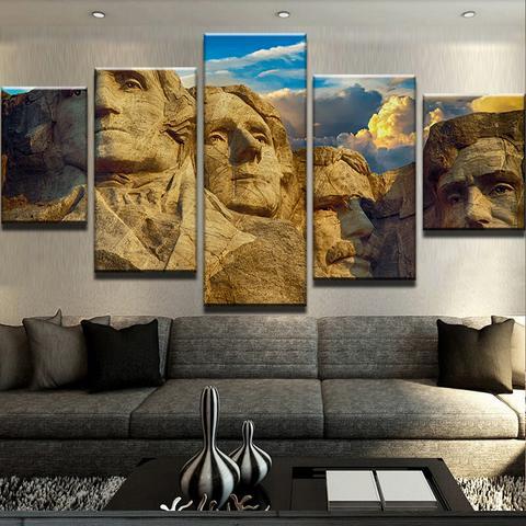Mount Rushmor – Nature Canvas Wall Art