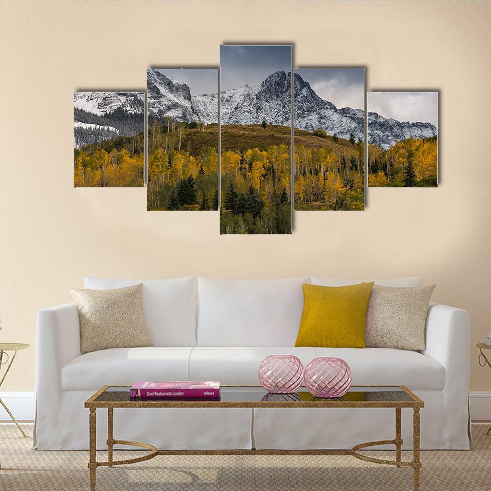 Mount Sneffels And San Juan Mountains – Nature Canvas Wall Art