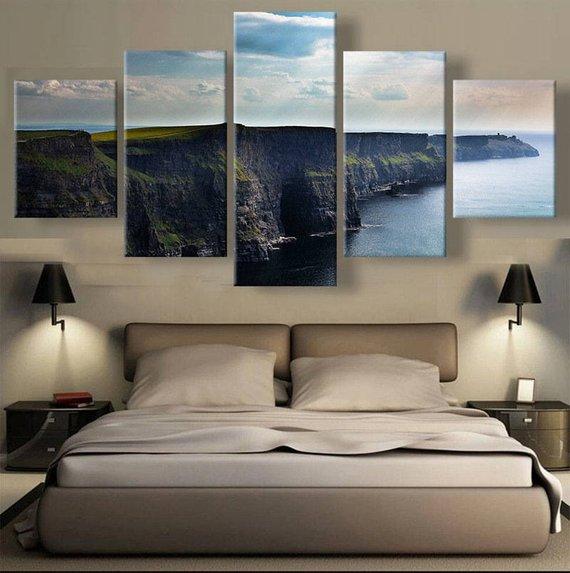 Mountain Cliff Large – Nature Canvas Wall Art