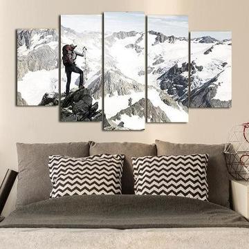 Mountain Climber – Nature Canvas Wall Art