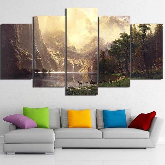 Mountain Landscape 2 – Nature Canvas Wall Art
