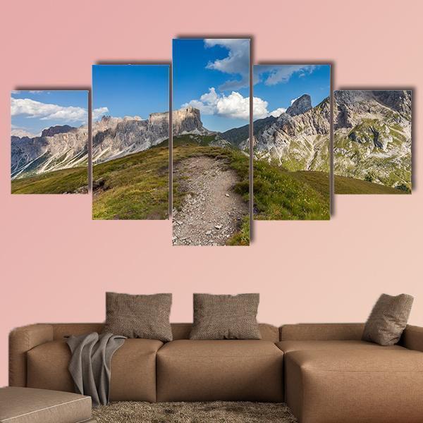 Mountain Paths In Italy – Nature Canvas Wall Art
